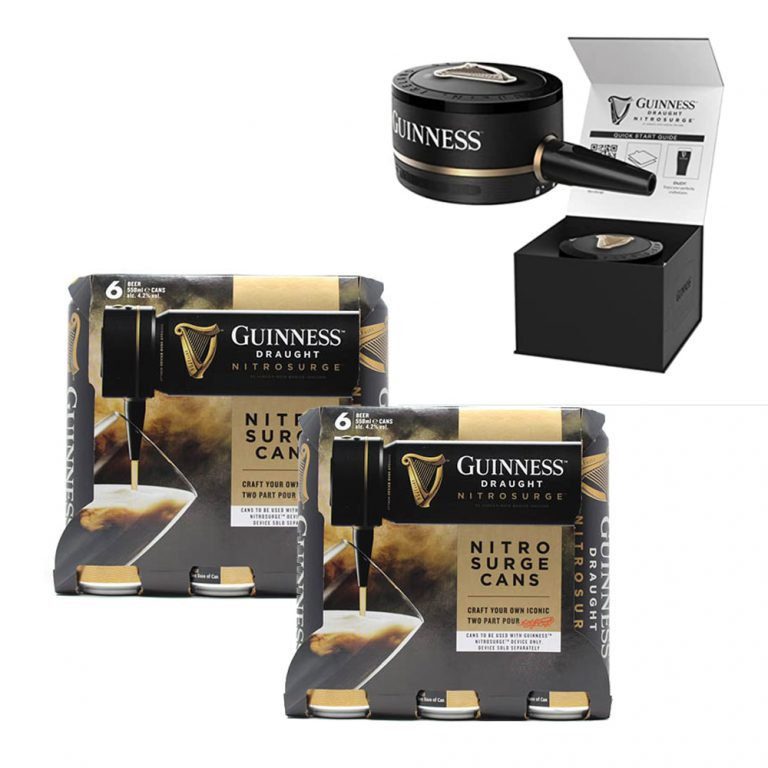 GUINNESS NITROSURGE UNIT PACK Order Today Derry Gees Wine Shop